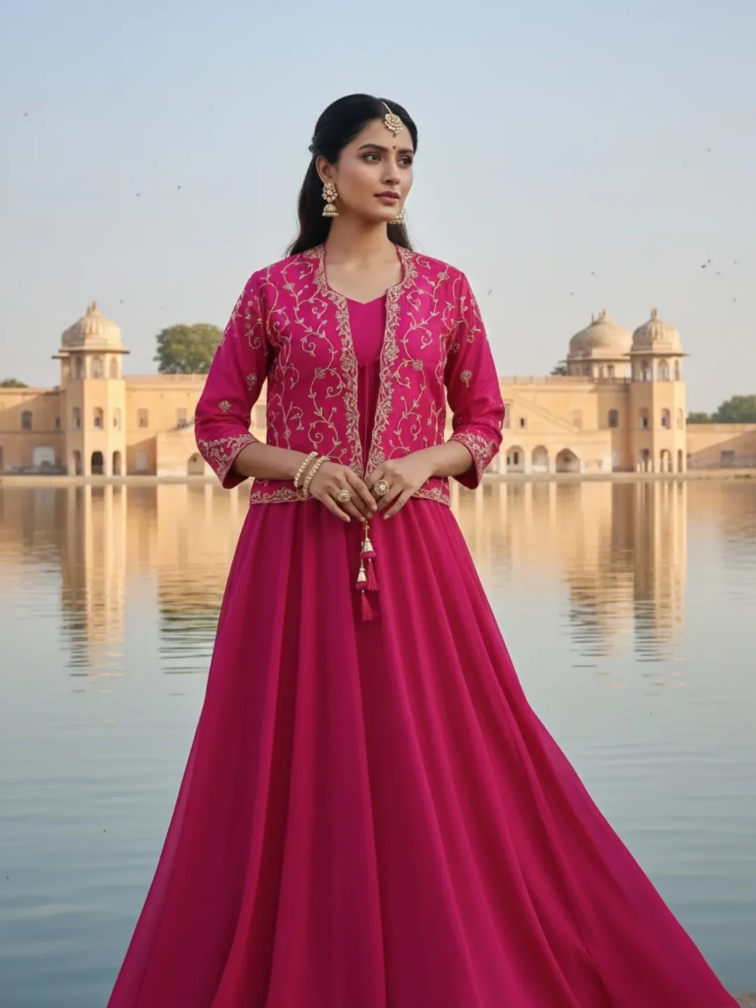 Indo Western - Malmal Creations